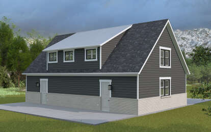 Craftsman House Plan #2802-00377 Elevation Photo