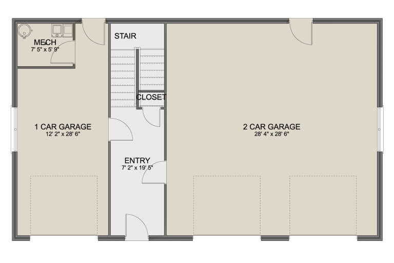 House Plan House Plan #32712 Drawing 1