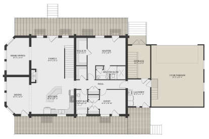 Main Floor  for House Plan #2802-00378