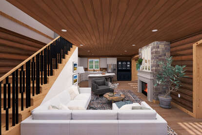 Cabin House Plan #2802-00378 Additional Photo