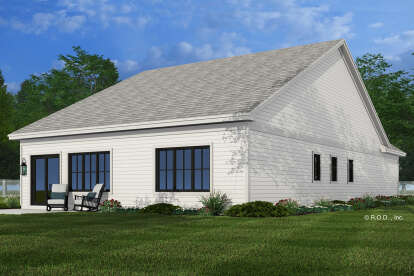 Modern Farmhouse House Plan #098-00492 Elevation Photo