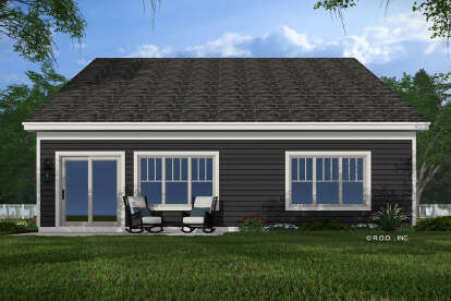 Modern Farmhouse House Plan #098-00493 Elevation Photo