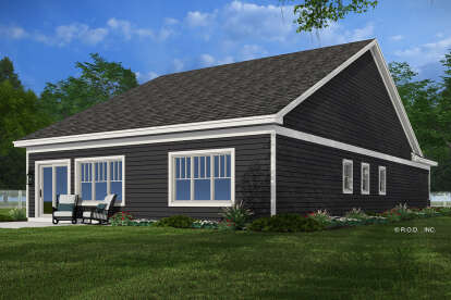 Modern Farmhouse House Plan #098-00493 Elevation Photo