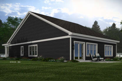 Modern Farmhouse House Plan #098-00493 Elevation Photo
