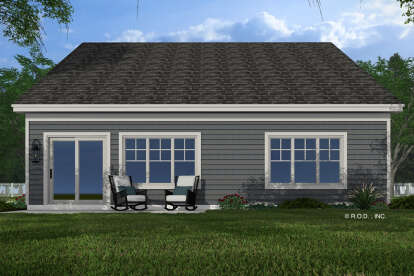 Modern Farmhouse House Plan #098-00494 Elevation Photo