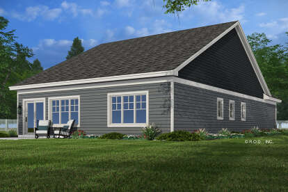 Modern Farmhouse House Plan #098-00494 Elevation Photo