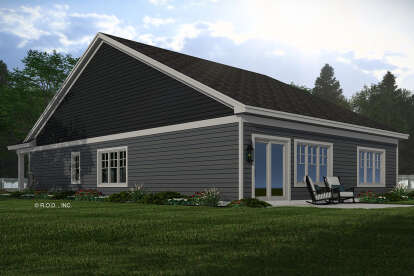 Modern Farmhouse House Plan #098-00494 Elevation Photo