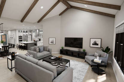 Modern Farmhouse House Plan #098-00494 Additional Photo