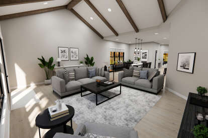 Modern Farmhouse House Plan #098-00494 Additional Photo