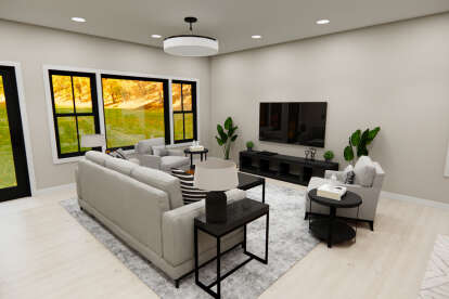 Modern Farmhouse House Plan #098-00497 Additional Photo
