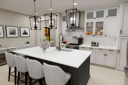 Modern Farmhouse House Plan #098-00497 Additional Photo