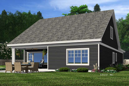 Modern Farmhouse House Plan #098-00499 Elevation Photo