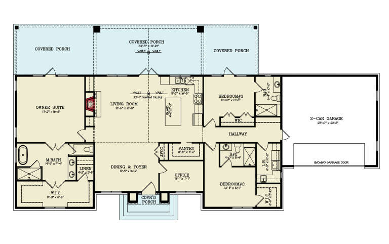 House Plan House Plan #32724 Drawing 1