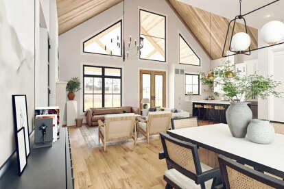 Modern Farmhouse House Plan #4195-00079 Additional Photo