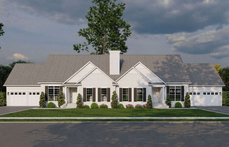 House Plan House Plan #32729 Front Elevation 