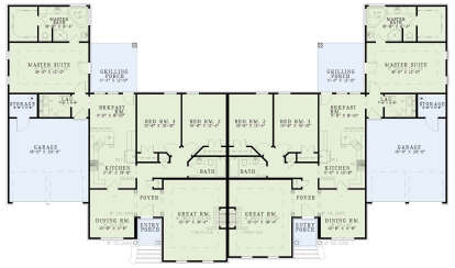 Main Floor  for House Plan #110-01130