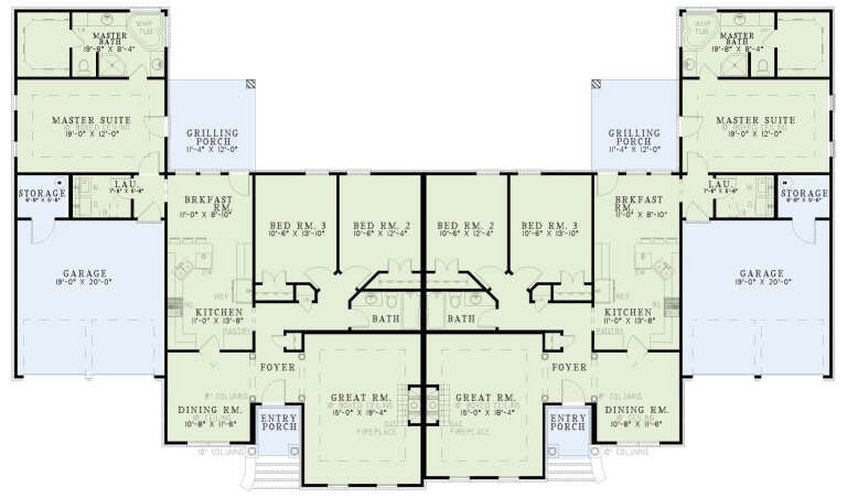 House Plan House Plan #32729 Drawing 1