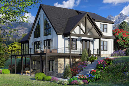 Craftsman House Plan #940-01270 Elevation Photo