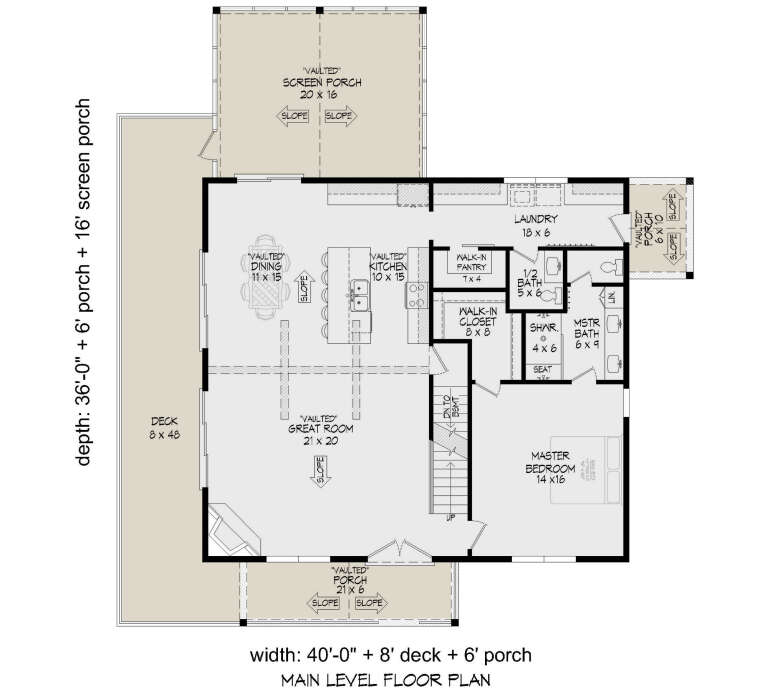 House Plan House Plan #32730 Drawing 1