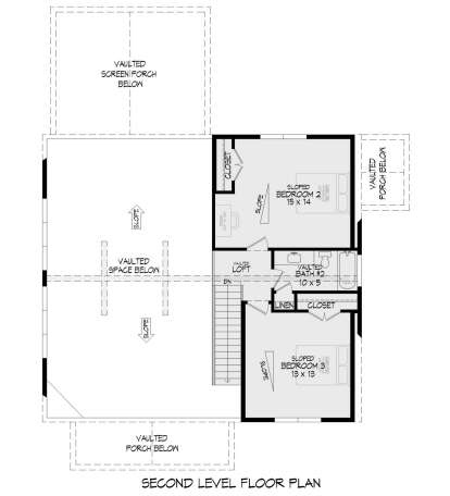 Second Floor for House Plan #940-01270