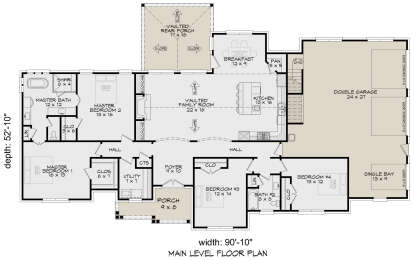 Main Floor  for House Plan #940-01271