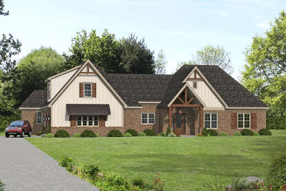 Craftsman House Plan #940-01272 Elevation Photo