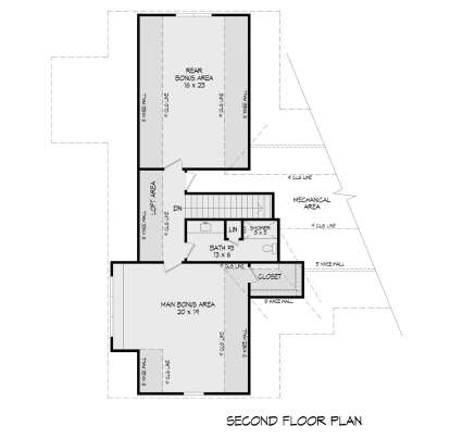 Second Floor for House Plan #940-01272