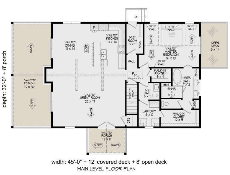 House Plan House Plan #32733 Drawing 1