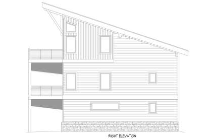 Modern House Plan #940-01275 Elevation Photo