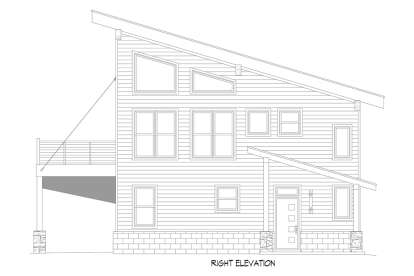 Modern House Plan #940-01276 Elevation Photo