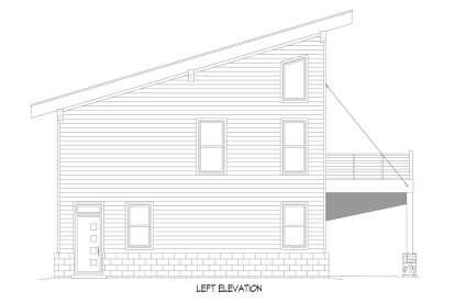 Modern House Plan #940-01276 Elevation Photo