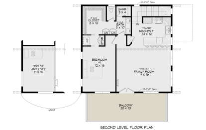Main Floor/Loft for House Plan #940-01276
