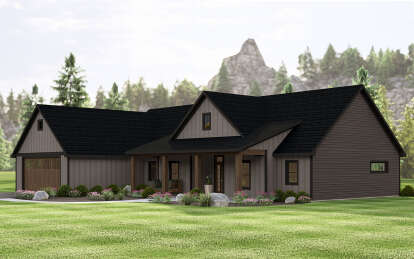Modern Farmhouse House Plan #5032-00337 Elevation Photo