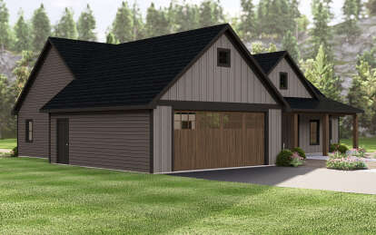 Modern Farmhouse House Plan #5032-00337 Elevation Photo