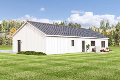 Modern Farmhouse House Plan #5032-00338 Elevation Photo