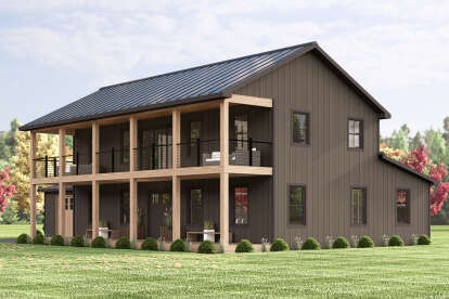 Modern Farmhouse House Plan #5032-00339 Elevation Photo