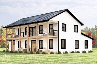Modern Farmhouse House Plan #5032-00339 Elevation Photo