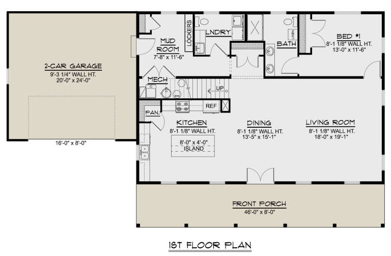 House Plan House Plan #32739 Drawing 1