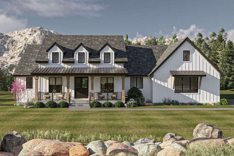 House Plan House Plan #32740 Front Elevation 