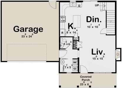 Main Floor  for House Plan #963-01129
