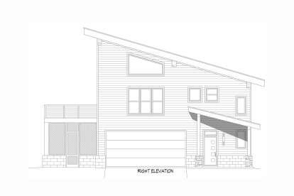 Modern House Plan #940-01277 Elevation Photo