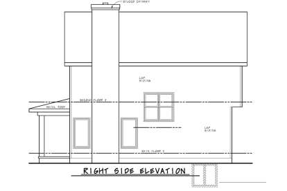 Farmhouse House Plan #402-01840 Elevation Photo