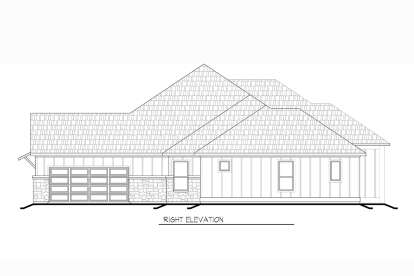 Modern Farmhouse House Plan #3570-00002 Elevation Photo