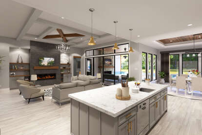 Modern Farmhouse House Plan #3570-00002 Additional Photo