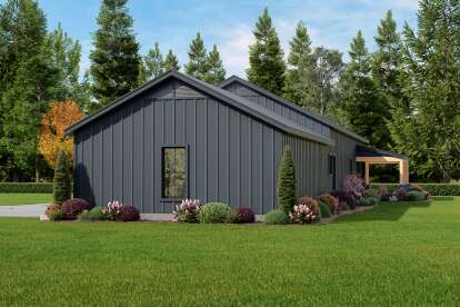 Barn House Plan #940-01279 Elevation Photo