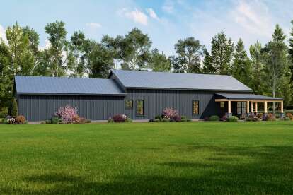 Barn House Plan #940-01279 Elevation Photo