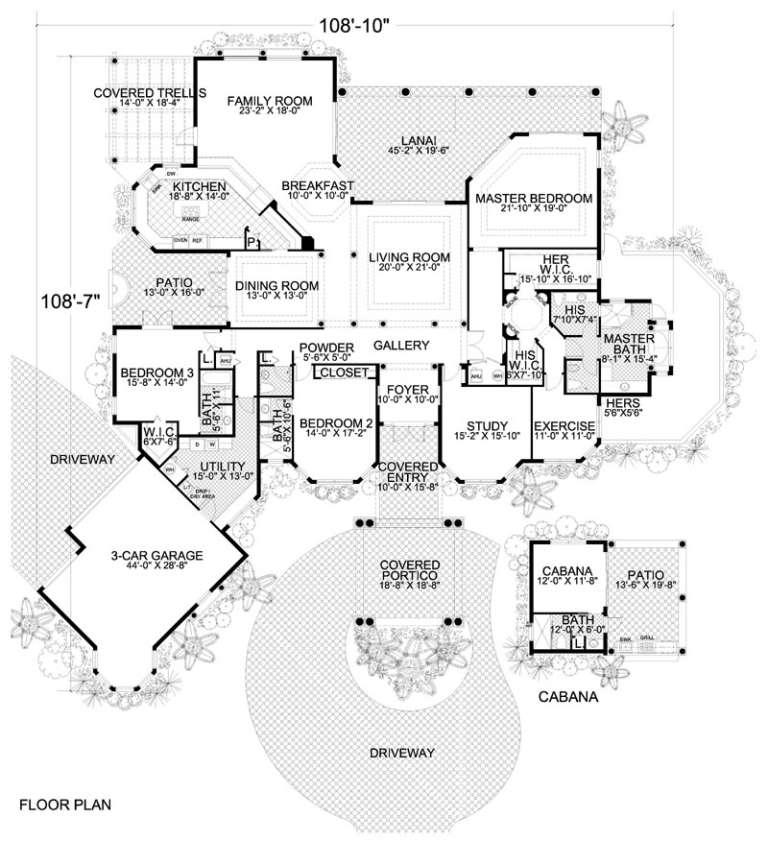 House Plan House Plan #3275 Drawing 1