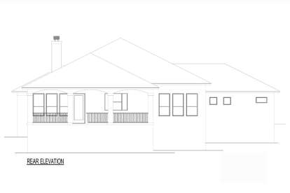 Southwest House Plan #9300-00122 Elevation Photo