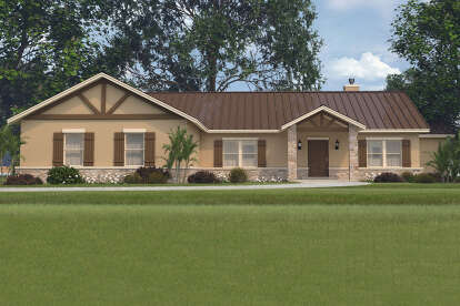 Traditional House Plan #9300-00123 Elevation Photo
