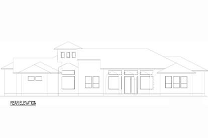 Southwest House Plan #9300-00125 Elevation Photo